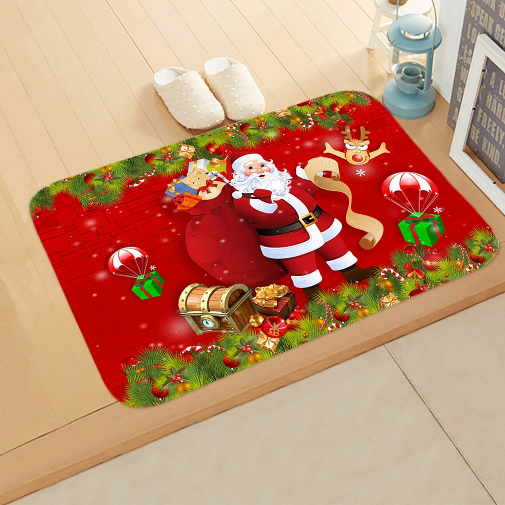 Door mat for Christmas decoration