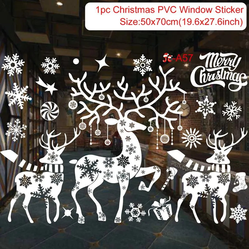 Window stickers for Christmas decoration 2025