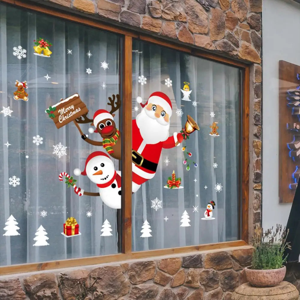 Window stickers for Christmas decoration 2025