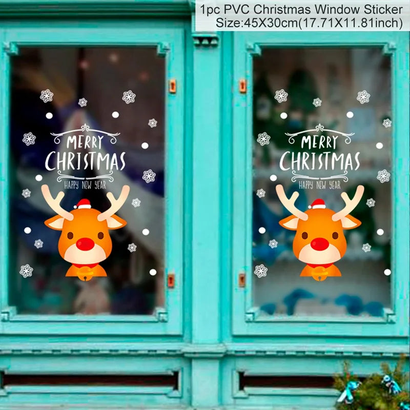 Window stickers for Christmas decoration 2025