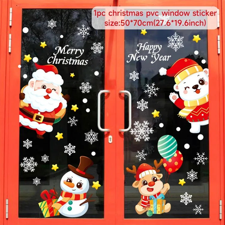 Window stickers for Christmas decoration 2025