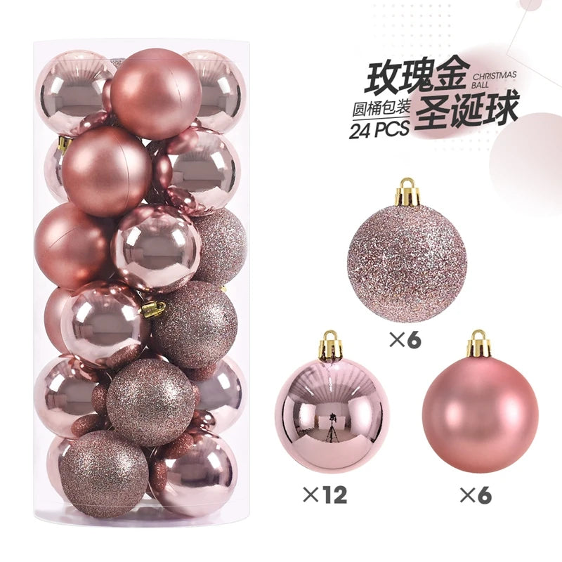 50Pcs Christmas Tree Balls Ornament