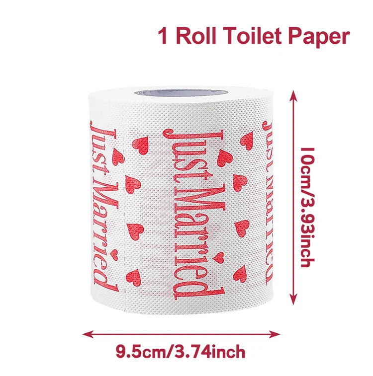 Funny Christmas paper roll
