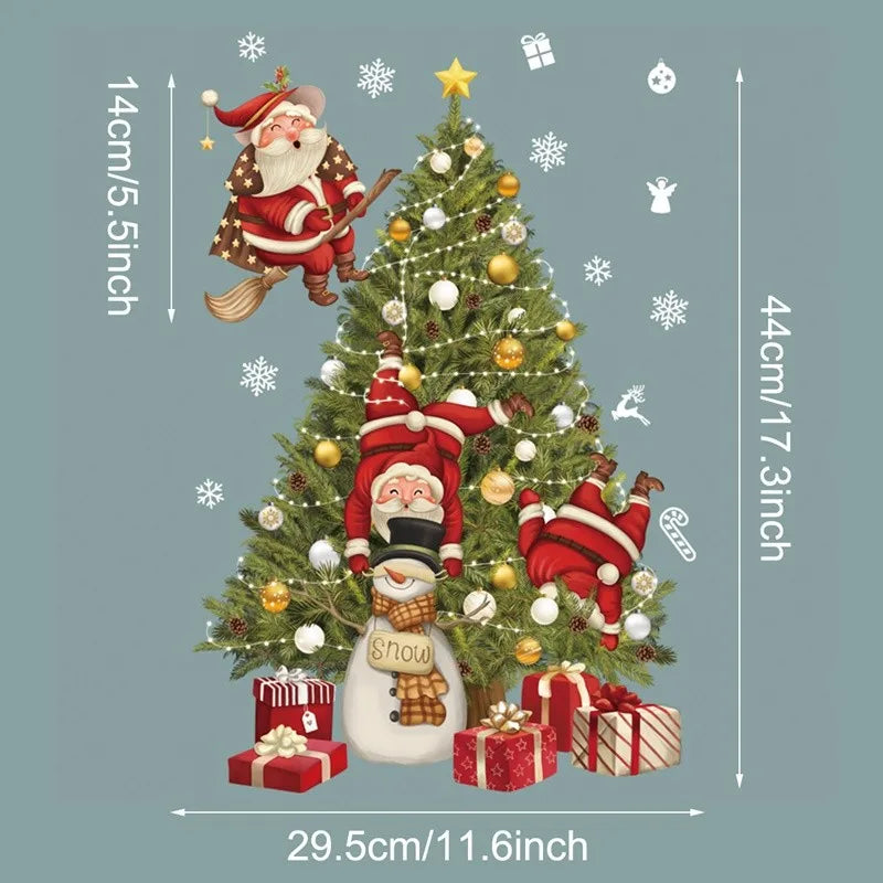 Window stickers for Christmas decoration 2025