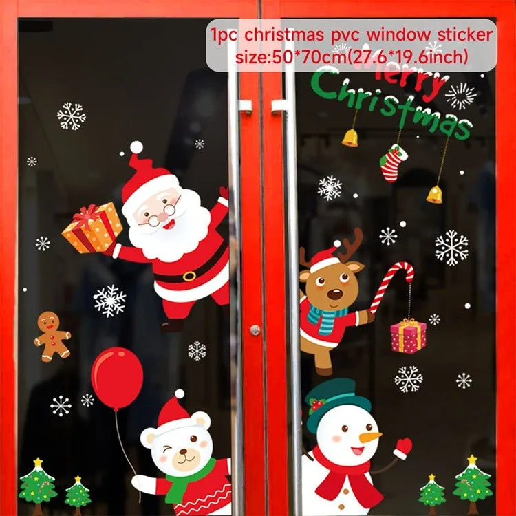 Window stickers for Christmas decoration 2025