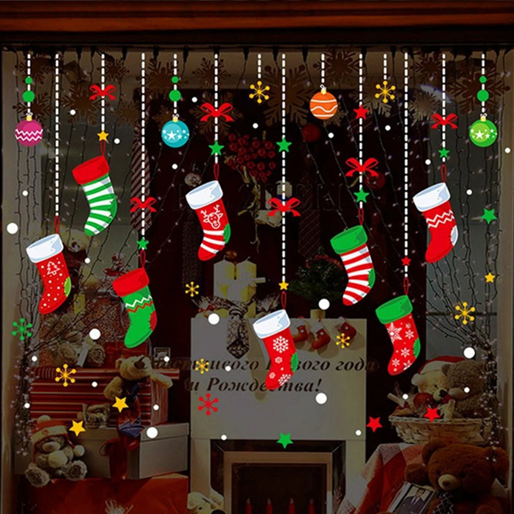 Window stickers for Christmas decoration 2025
