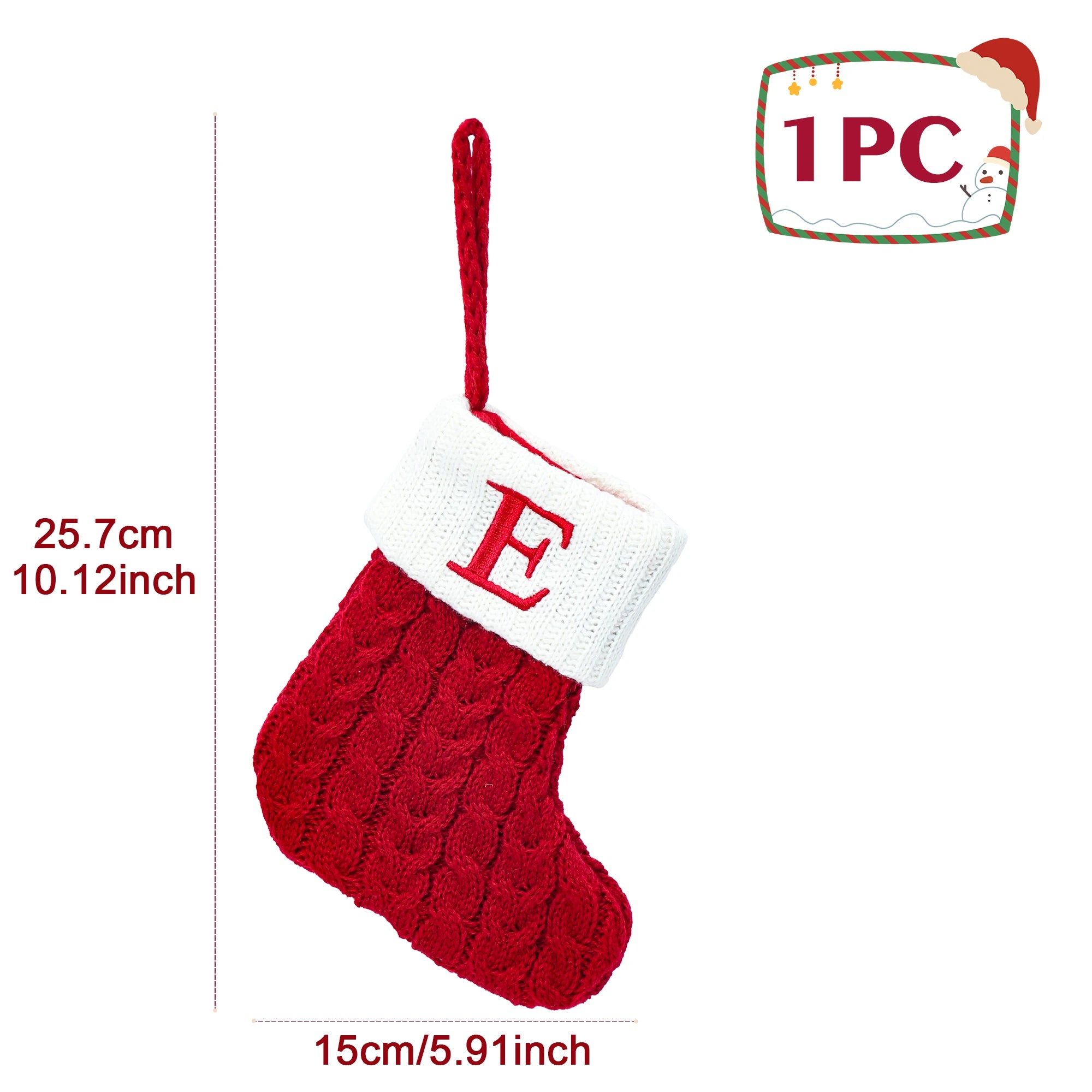 Christmas stockings knitting Christmas decoration 2025
